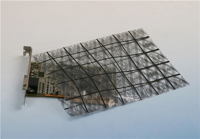 黑色网格导电袋